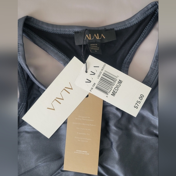NWT ALALA Women's Sport Tank Top - Picture 4 of 8